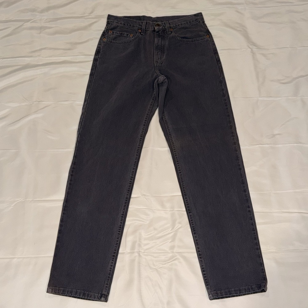 NWT Levis 550 Red Tab Jeans Mens 31x32 Relaxed Fit Blue Denim Stone Wash Y2K